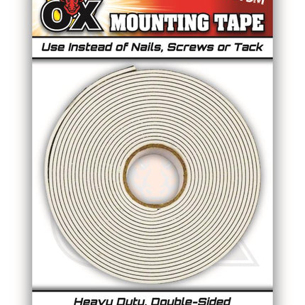 Strong As An Ox Heavy Duty Double Sided Mounting Tape From Workshop Plus