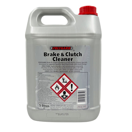 Polygard Brake and Clutch Cleaner 5L From Workshop Plus 