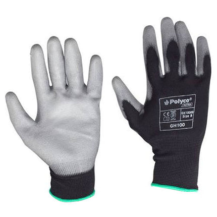 Polyco Matrix GH100 PU Palm Coated Gloves pack of 12 From Workshop Plus