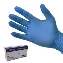 Blue Nitrile Gloves - Box of 100 From Workshop Plus