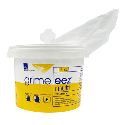 Grimeez Multi-Purpose Wet Wipes - Tub of 150 From Workshop Plus