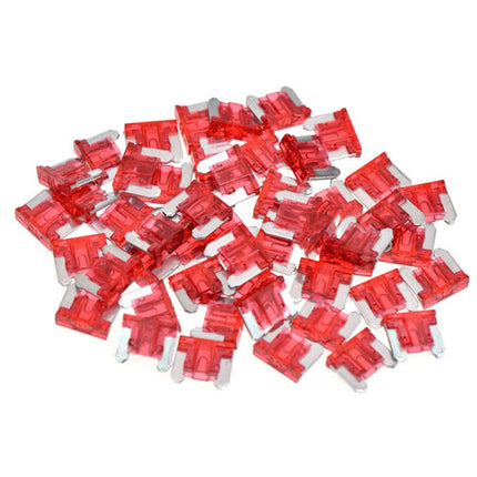 Low Profile Mini blade Fuses - 25 Pack From Workshop Plus