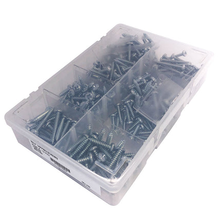 Self Tapping Screws Assorted 330 Pieces From Workshop Plus