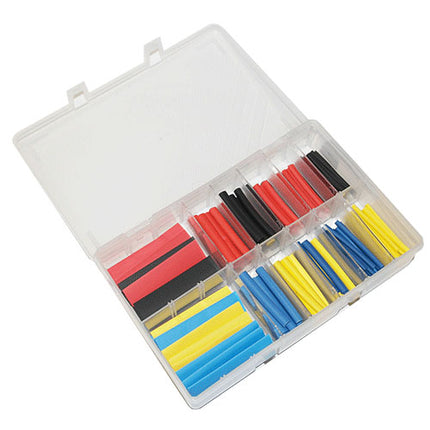 Heat Shrink Tubing Assortment -Various Sizes - 160 Pieces From Workshop Plus