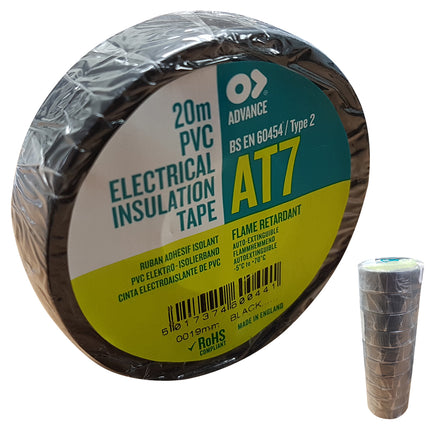 Advance PVC Tape 19mm x 20M 10 Pieces