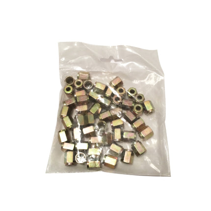 Female Brake Nuts Size 10 x 1mm - Pack of 50 From Workshop Plus