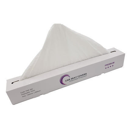 Disposable White Seat Covers (Boxed) - 100 Pieces