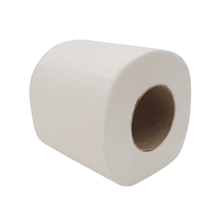 White Toilet Rolls 95mm wide x 40 rolls by Workshop Plus