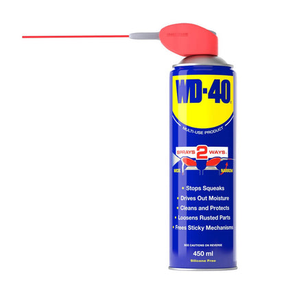 WD40 Aerosol Smart Straw 450ml by Workshop Plus